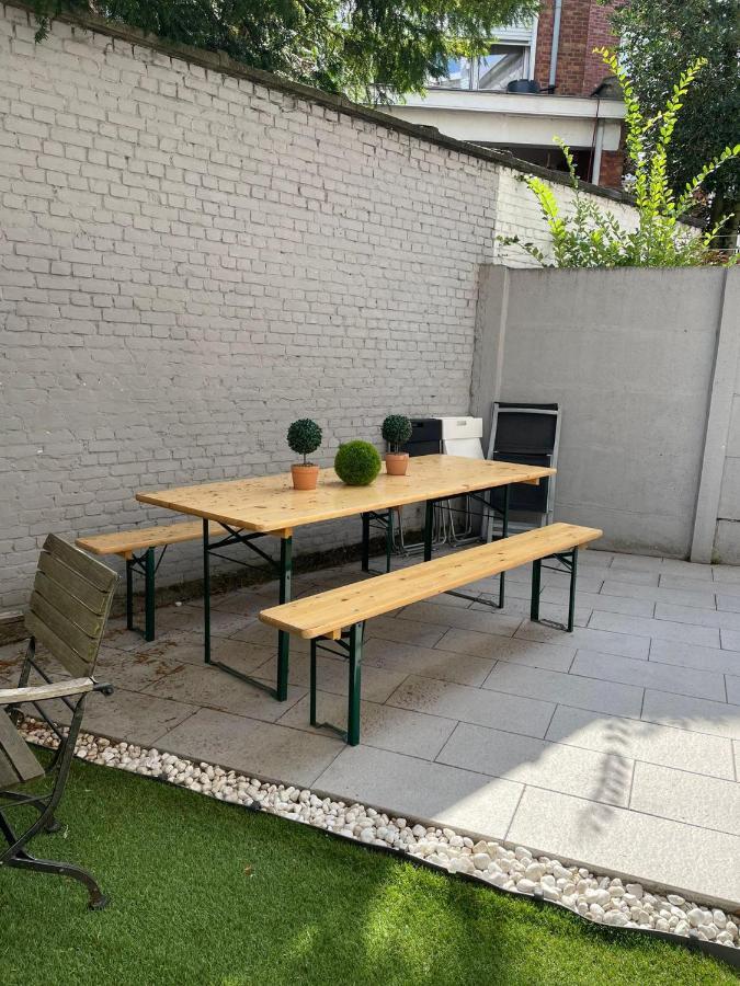 Modern Apartment With Garden In Antwerp, 15Min From City Center Bagian luar foto